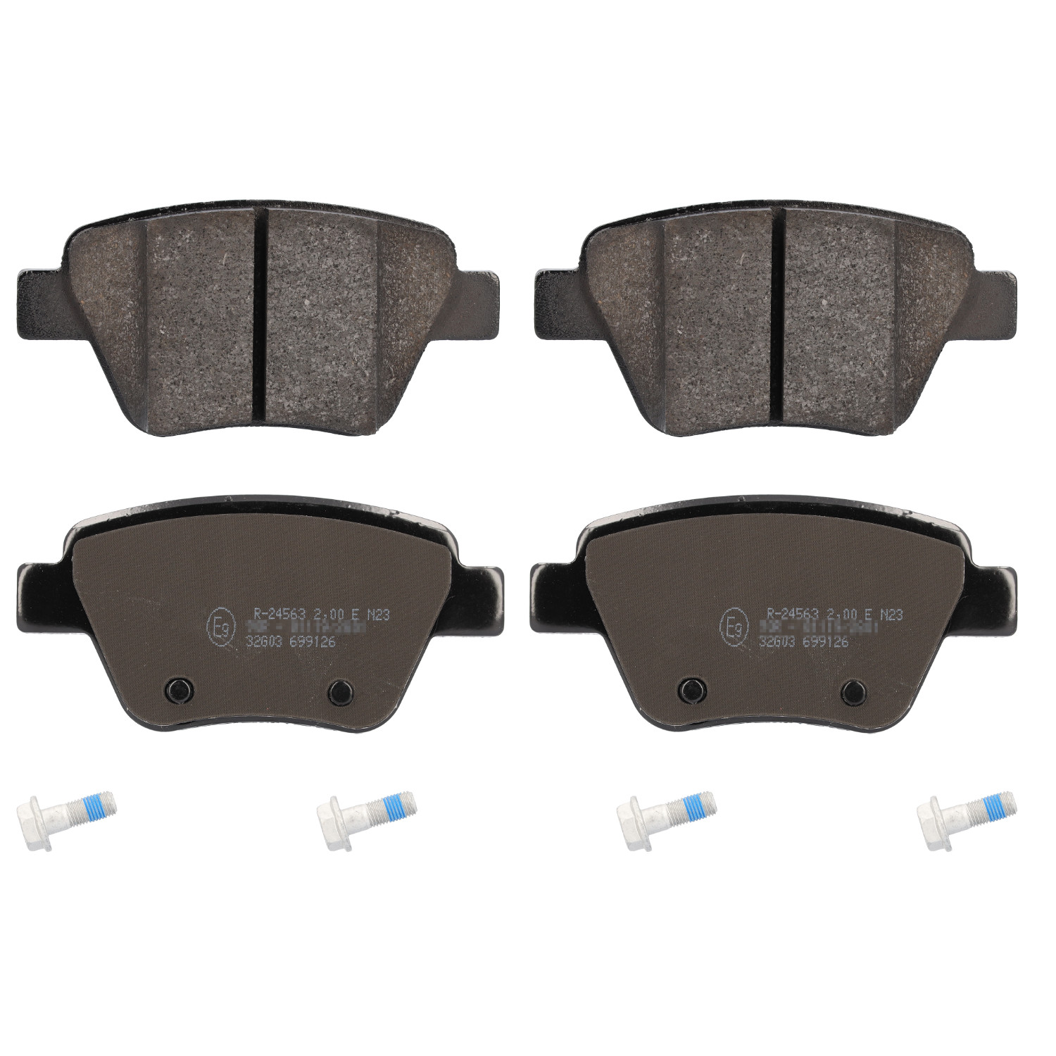 Brake Pad Set with bolts