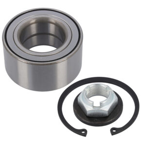 Wheel Bearing Kit with ABS sensor ring, axle nut and locking ring