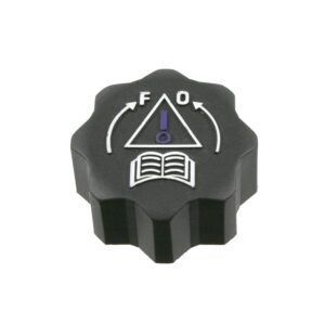 Cap for coolant expansion tank
