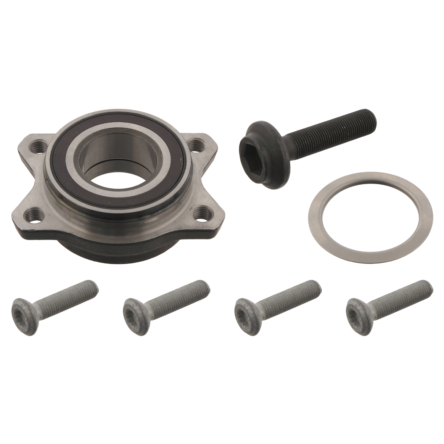 Wheel Bearing Kit with drive shaft bolt and fastening bolts