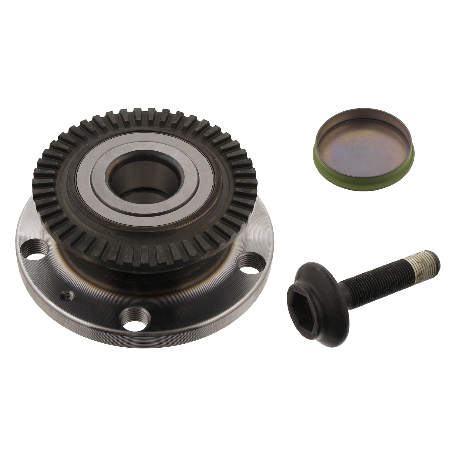 Wheel Bearing Kit with wheel hub and additional parts