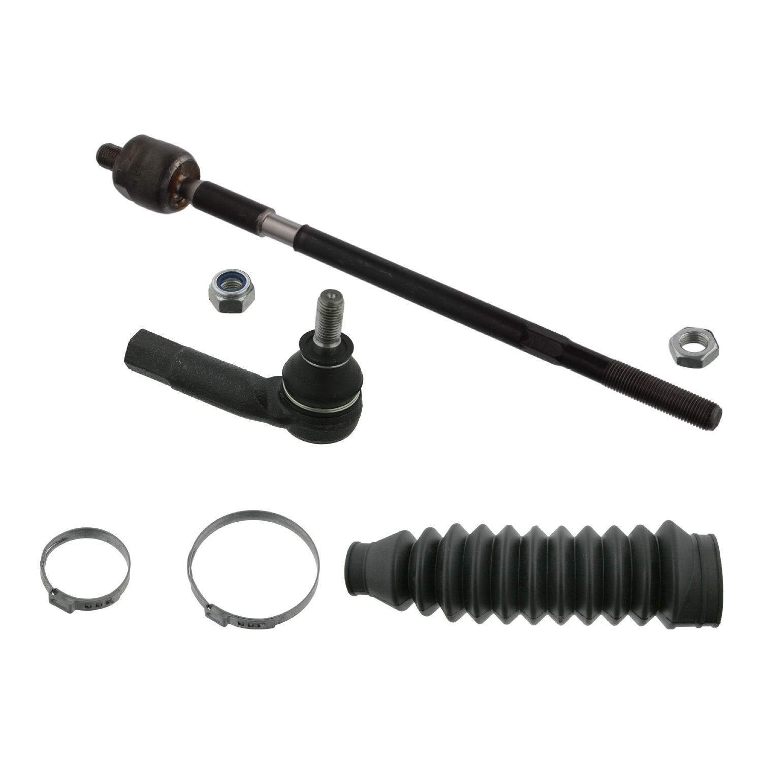 Tie Rod with steering boot set