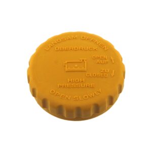 Cap for coolant expansion tank