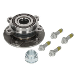 Wheel Bearing Kit with wheel hub, ABS sensor ring and fastening bolts