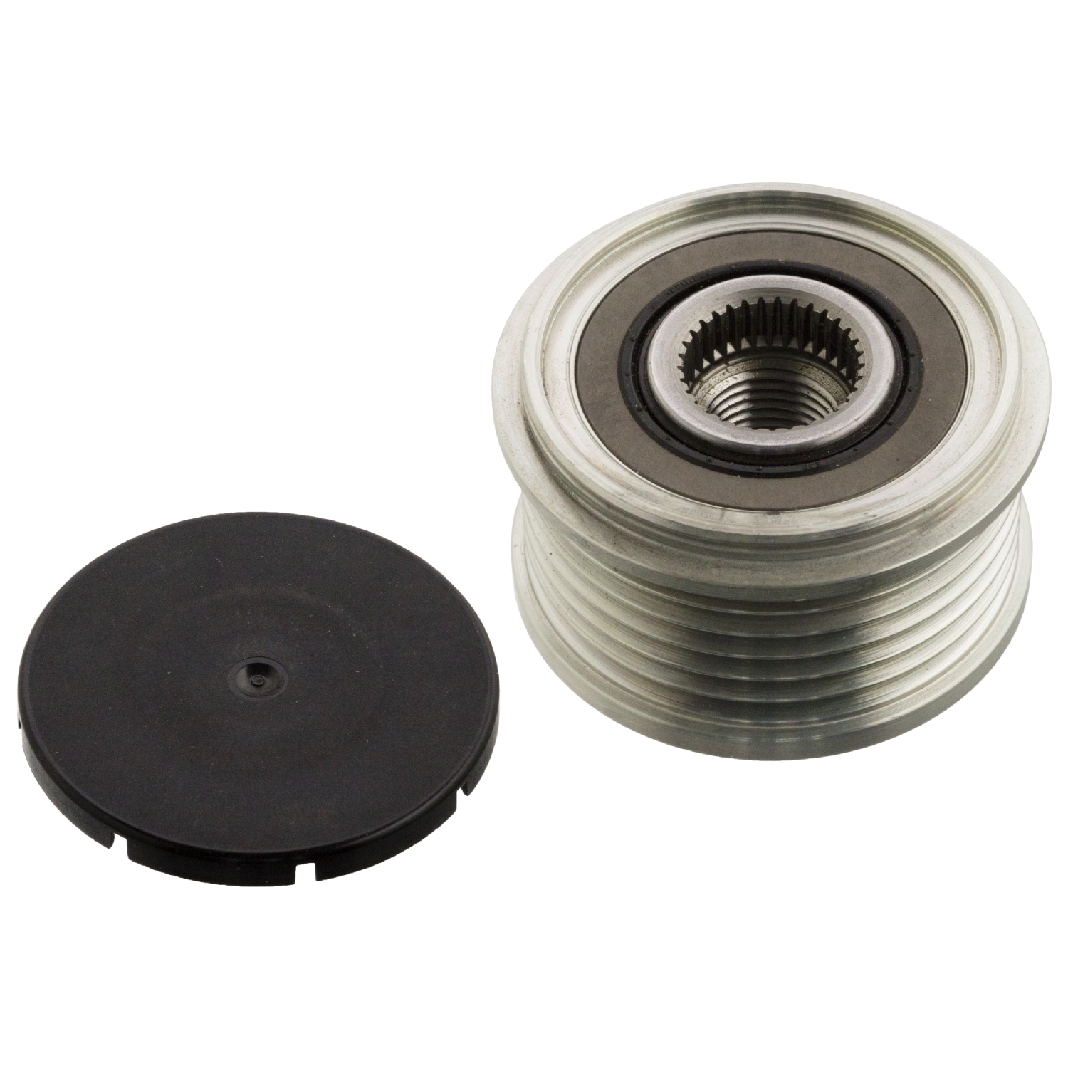 Alternator Overrun Pulley with cover
