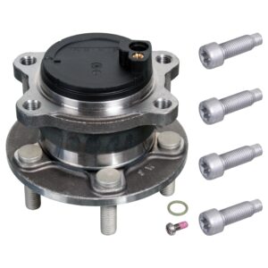 Wheel Bearing Kit with wheel hub, ABS sensor ring and additional parts