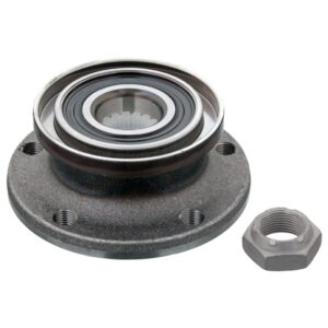 Wheel Bearing Kit with wheel hub, ABS sensor ring and axle nut