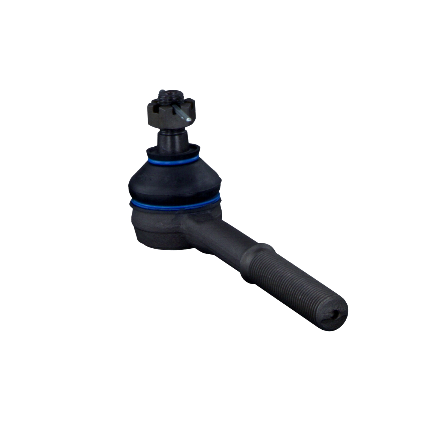 Tie Rod End with castle nut and cotter pin
