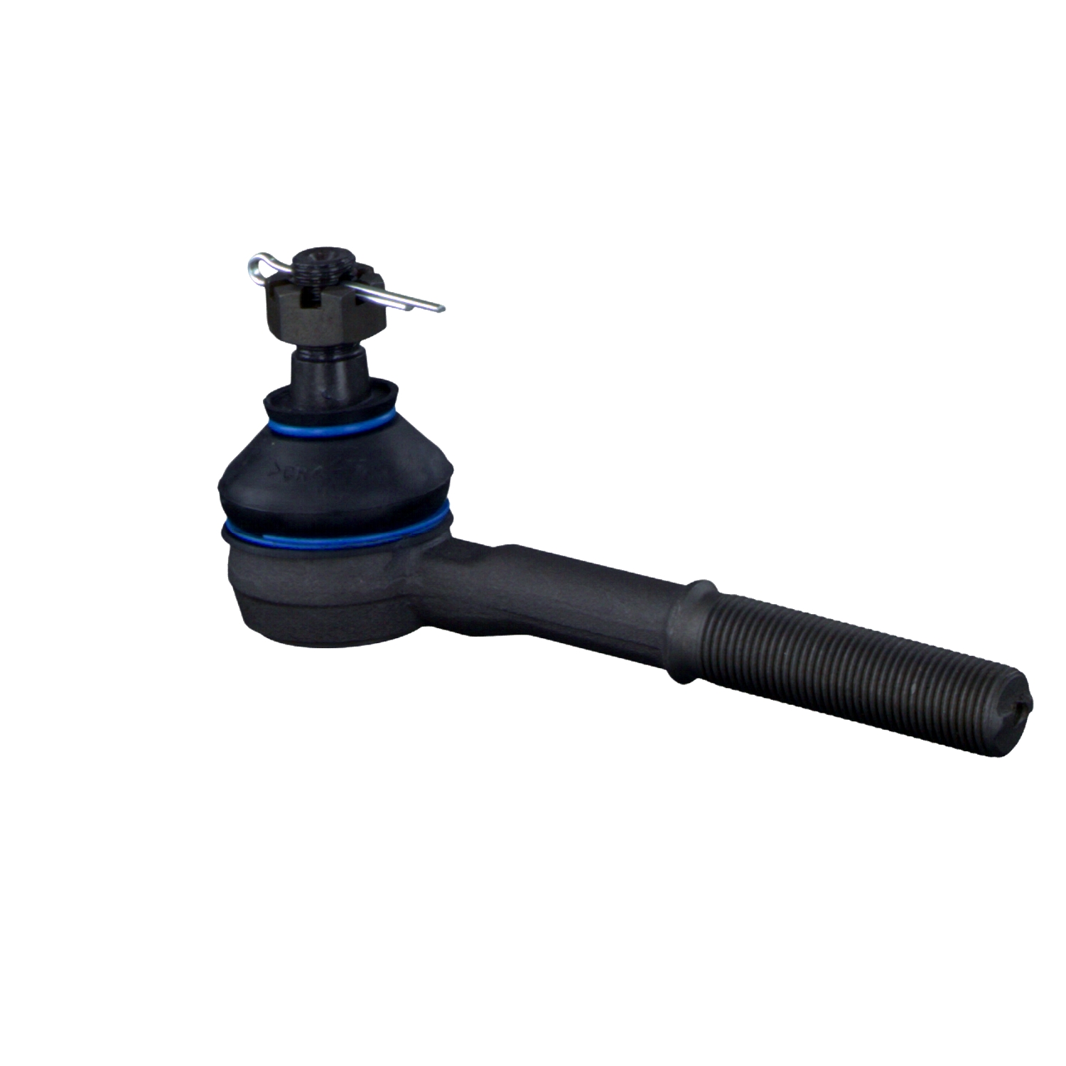 Tie Rod End with castle nut and cotter pin