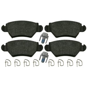 Brake Pad Set with fastening material