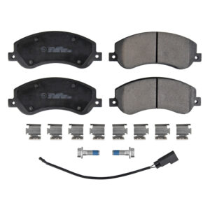 Brake Pad Set with fastening material