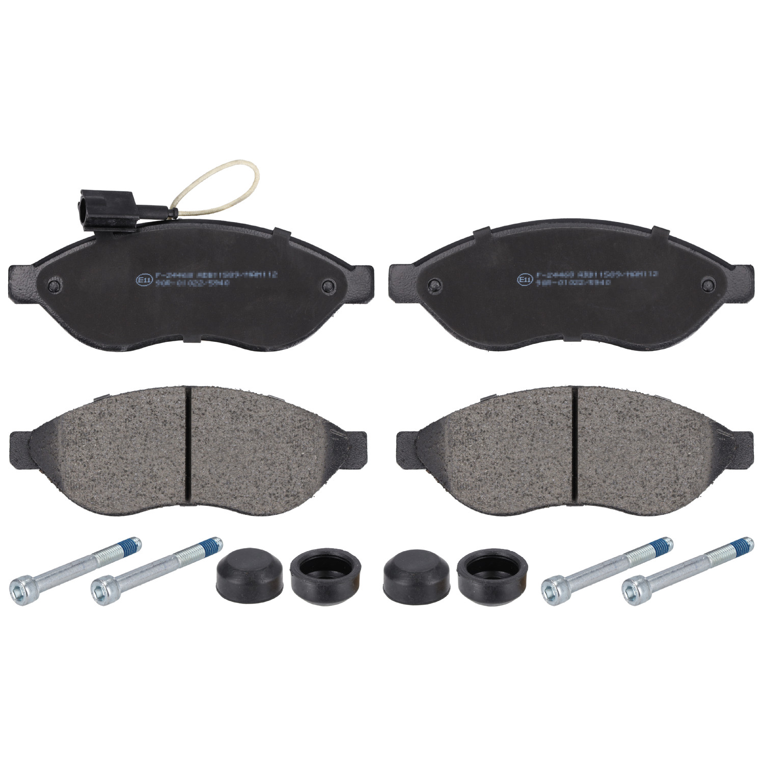 Brake Pad Set with bolts
