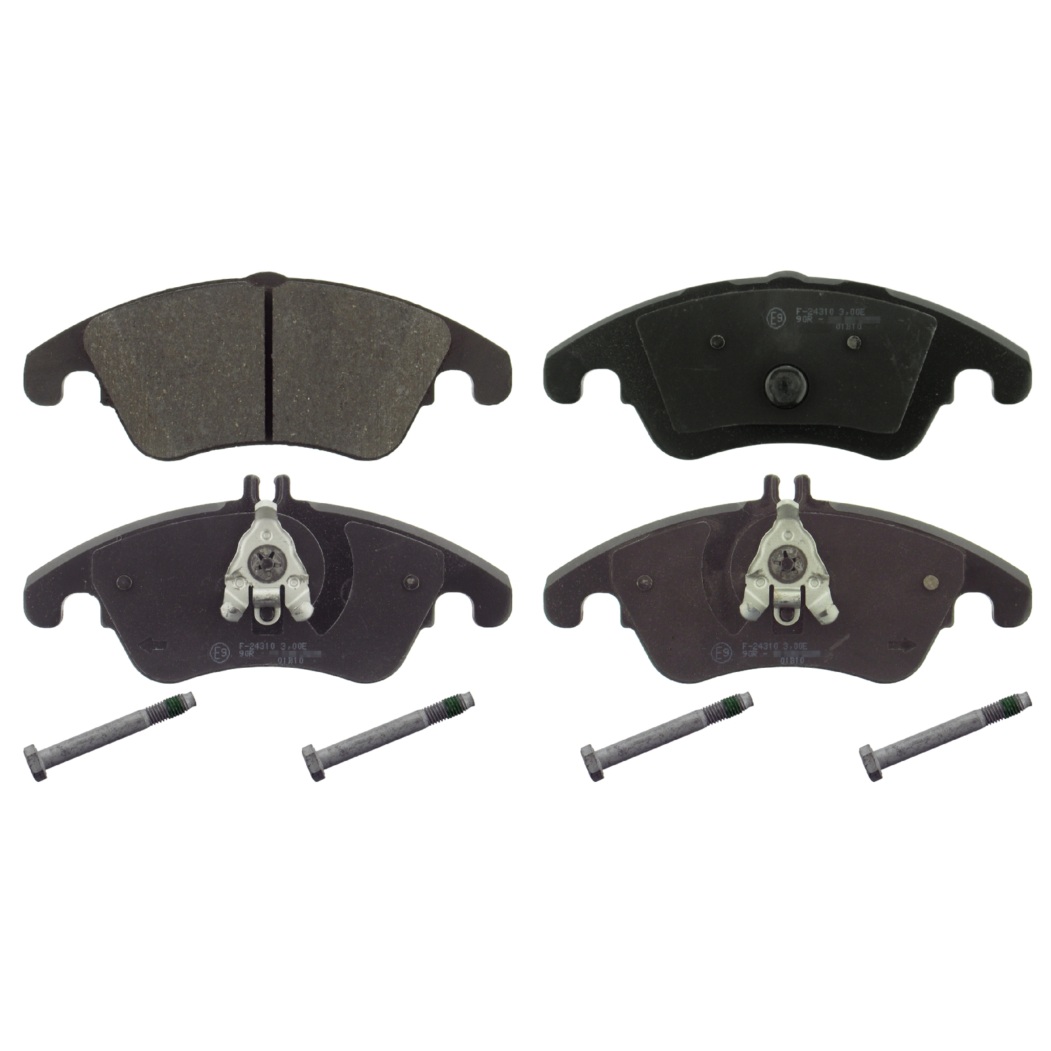 Brake Pad Set with bolts
