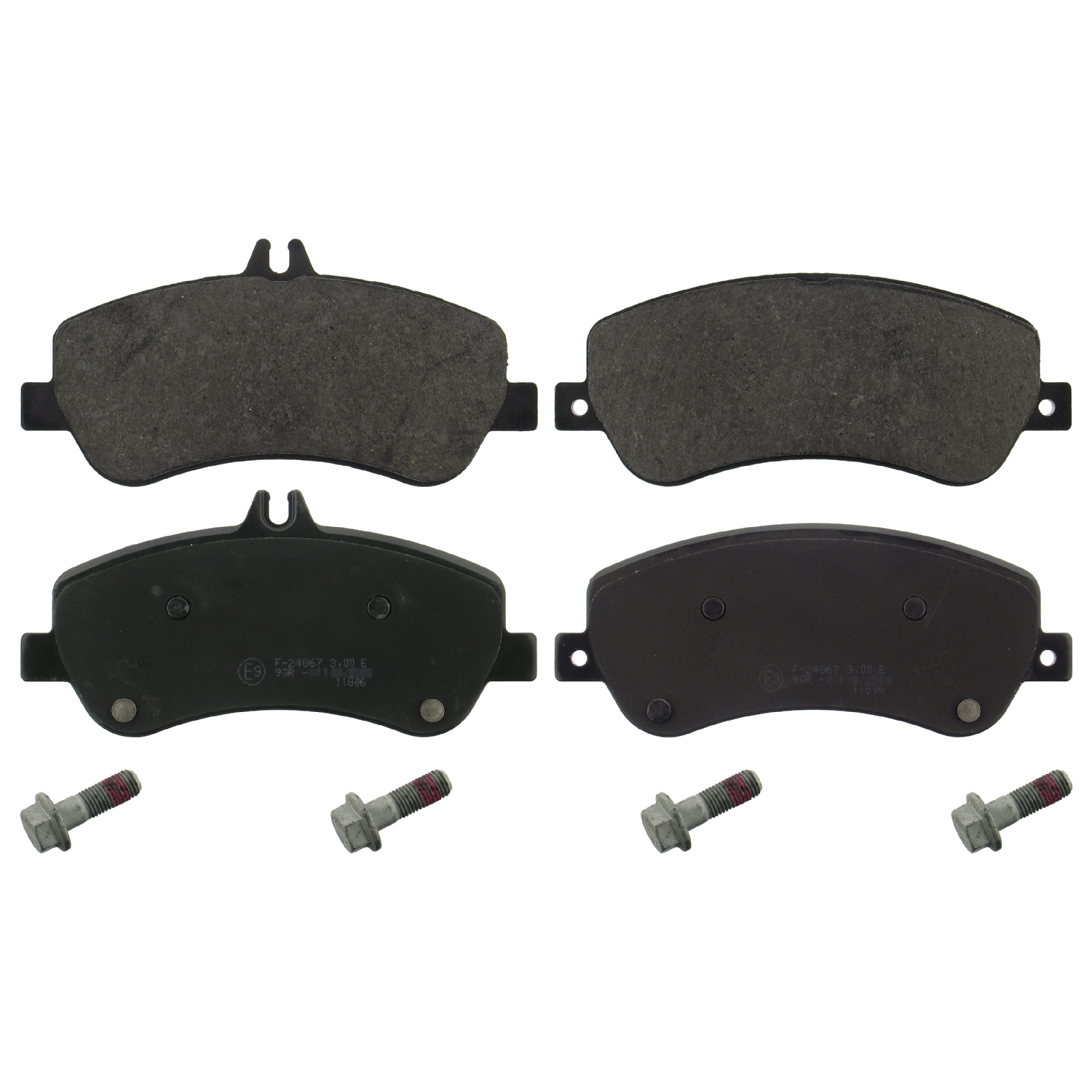 Brake Pad Set with bolts