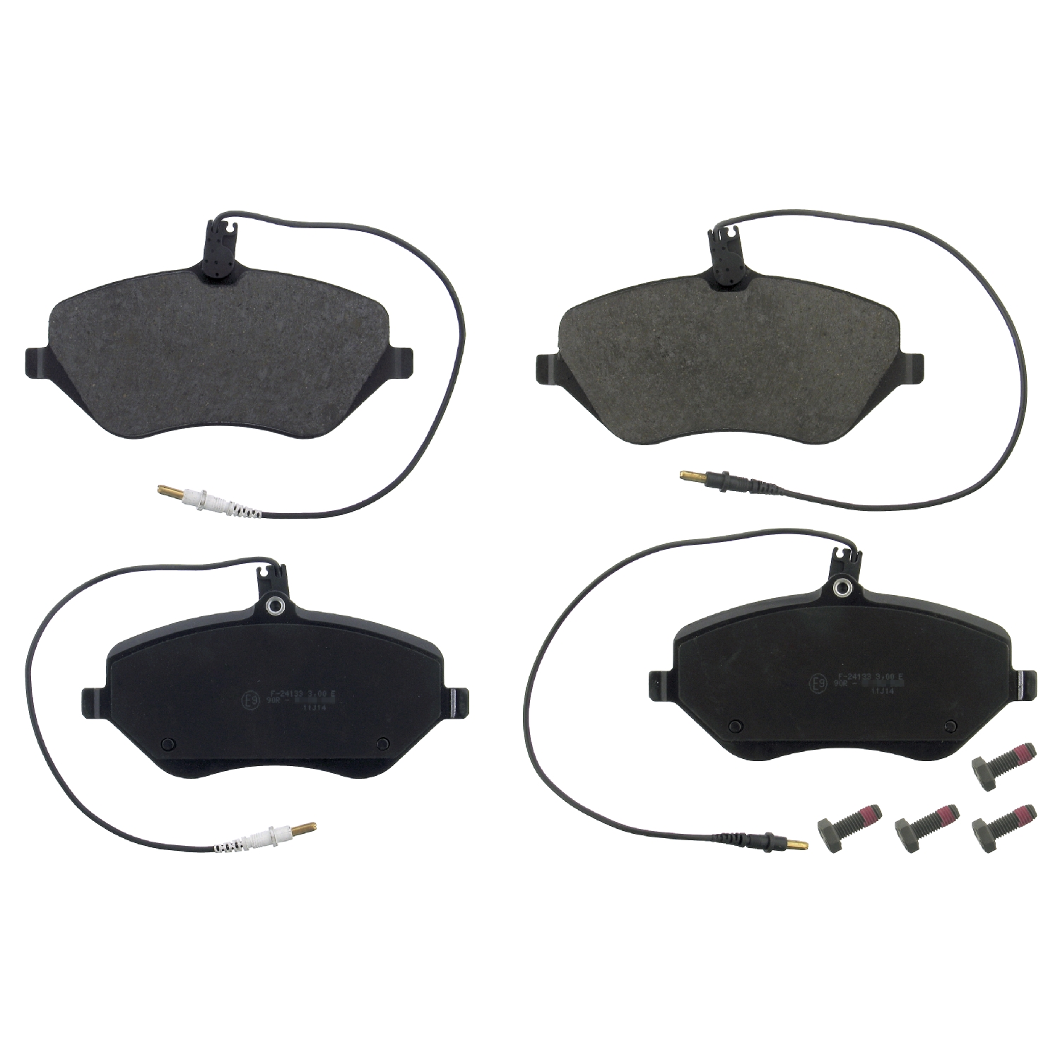 Brake Pad Set with bolts