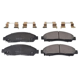 Brake Pad Set with fastening material