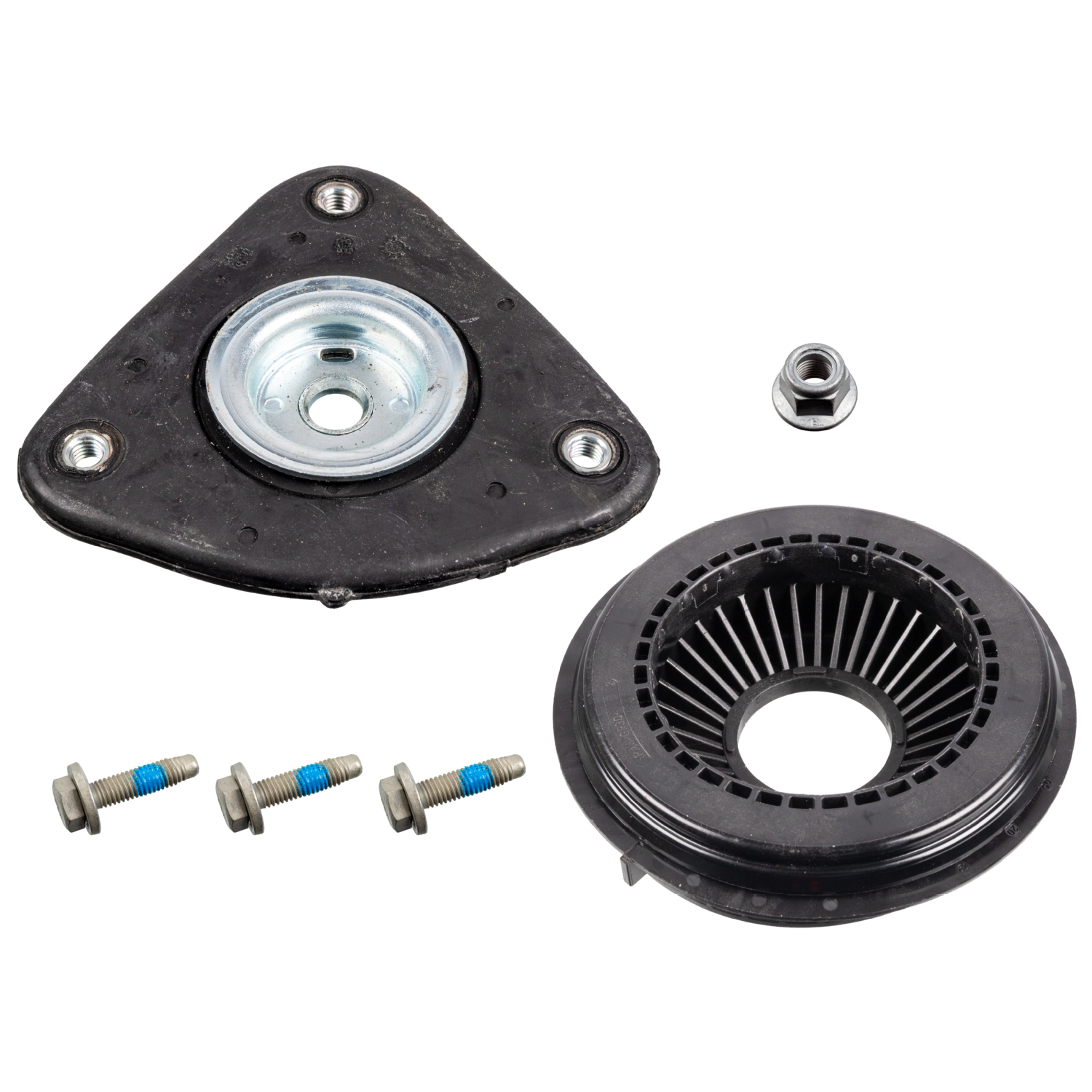 Strut Mounting Kit with ball bearing and add-on material