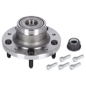 Wheel Bearing Kit with wheel hub, axle nut and fastening bolts