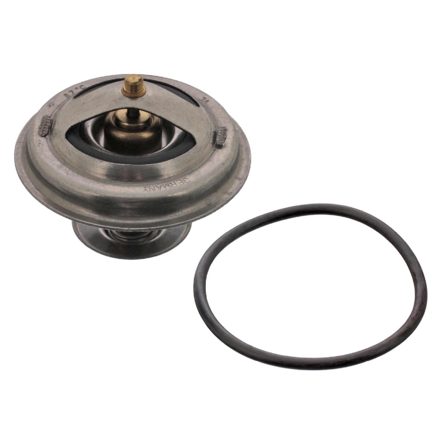 Thermostat with sealing ring
