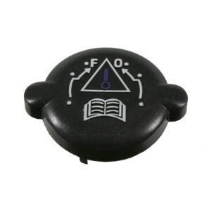 Cap for coolant expansion tank