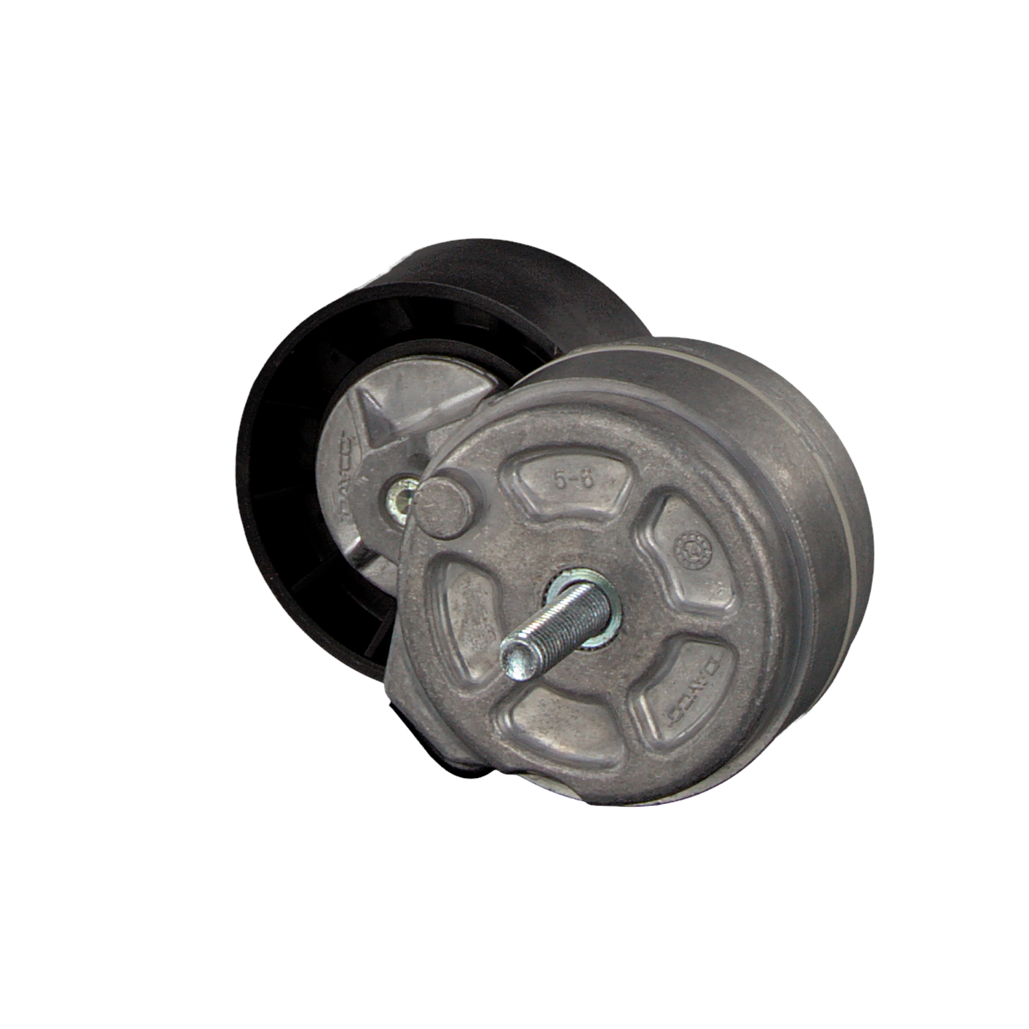 Belt Tensioner for auxiliary belt, with bolt