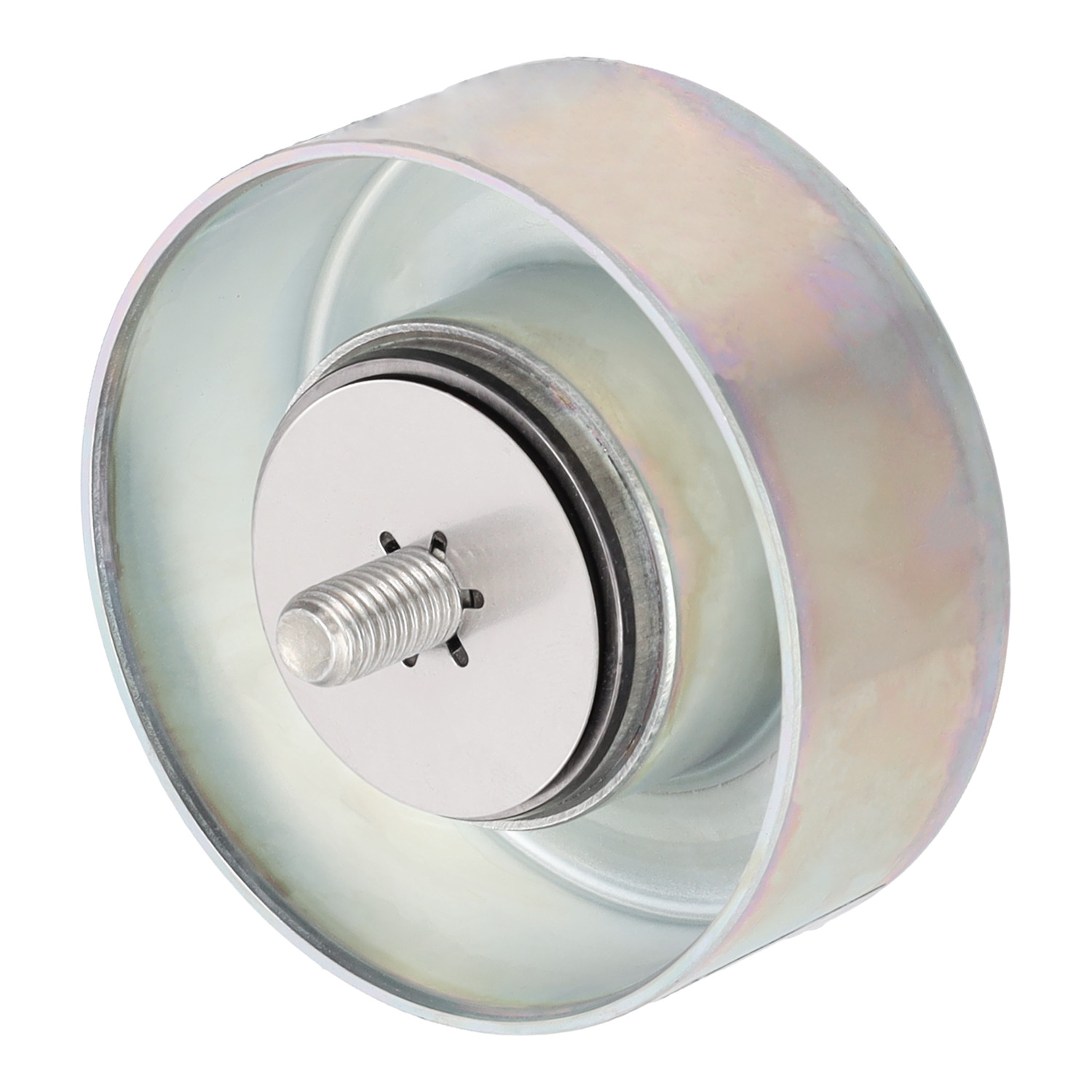 Idler Pulley for auxiliary belt, with bolt
