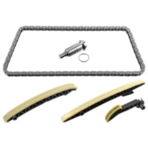 Timing Chain Kit for camshaft, with guide rails and chain tensioner