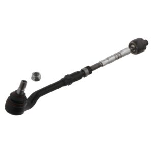 Tie Rod with tie rod end and lock nut