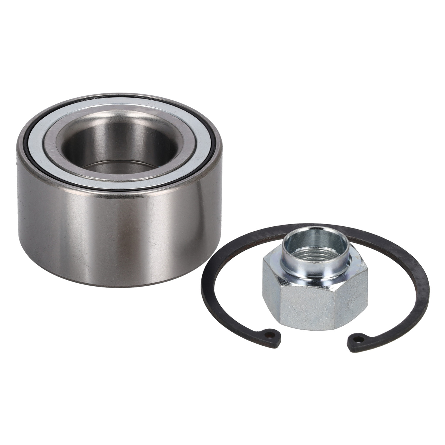 Wheel Bearing Kit with axle nut and circlip