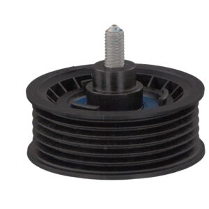Idler Pulley for auxiliary belt, with bolt
