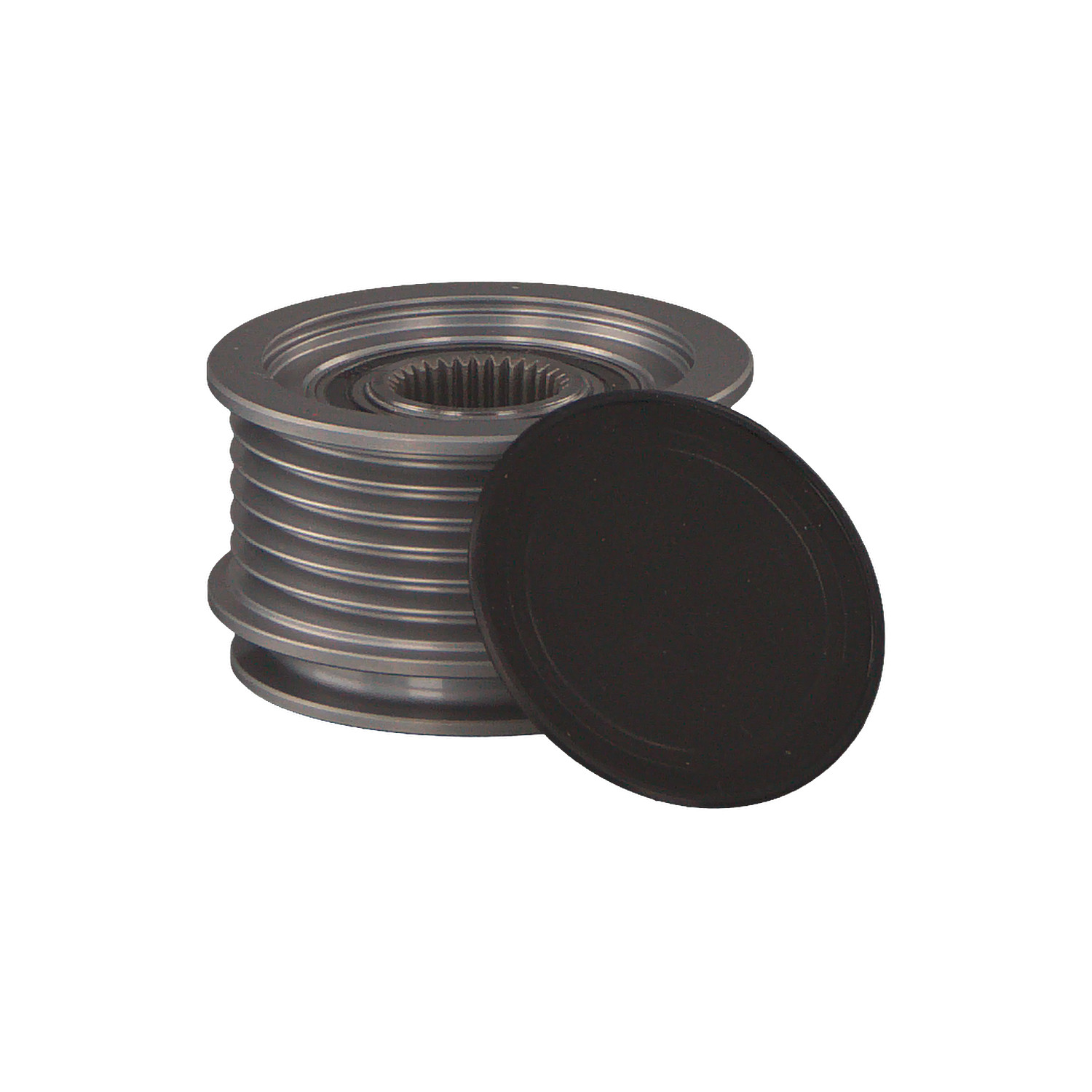 Alternator Overrun Pulley with cover