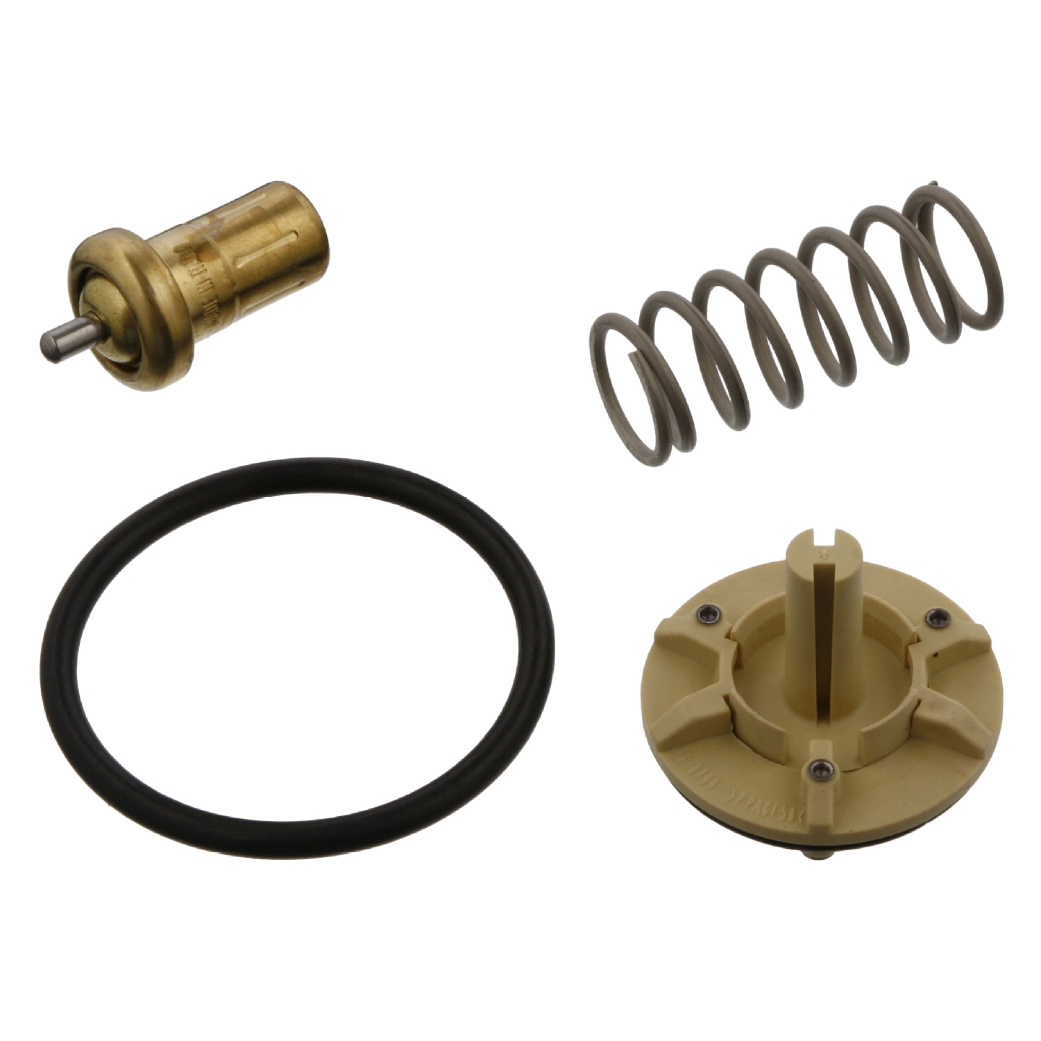 Thermostat with sealing ring