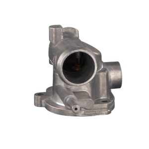 Thermostat with housing, seal and temperature sensor