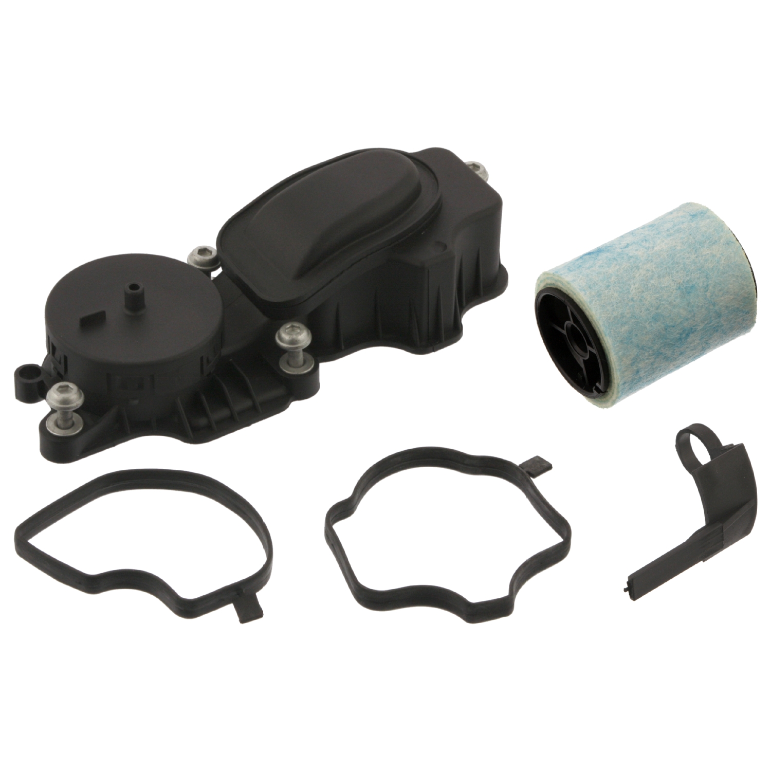 Breather Valve for crankcase, with gaskets