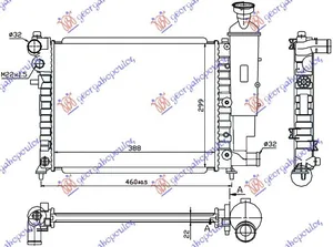Hladnjak Motora Xn (39×32)