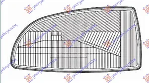 Staklo Fara – Renault Clio I 96-98 (levi)