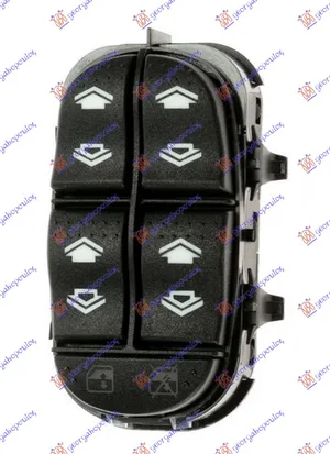 Prekidac U Prednjim Vratima (4 Tastera) (11 Pin) – Ford Focus 98-04 (levi)