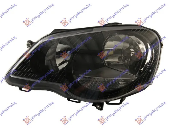 Far Gti Crni (Tyc) – Volkswagen Polo 05-09 (levi)