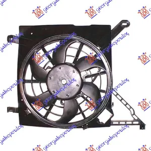 Ventilator Komplet (Dizel) (+ac) (3 Pin)
