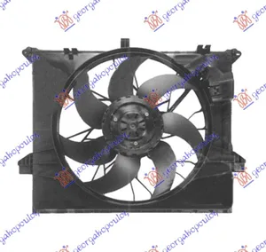 Ventilator Komplet (Benzin/Dizel) (480mm) (600w)