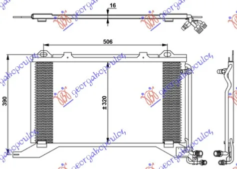 Hladnjak Klime 2.0 Kompressor – 2.0/2.2 Cdi (570×320)