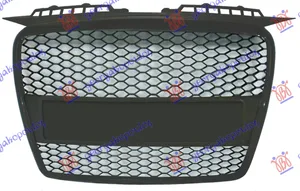 Pvc Maska Crna (Sa Integrisanim Drzacem Tablice) (Rs Look) – Audi A3 03-08