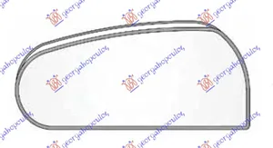 Staklo Fara Providno – Volkswagen Golf III 92-98 (levi)