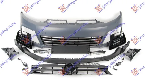 Prednji Branik (R) (Komplet) – Volkswagen Golf VI 08-13