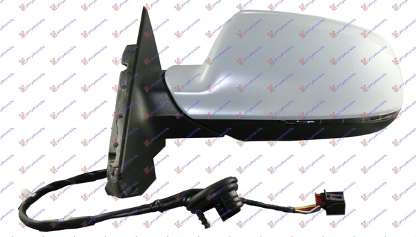 Retrovizor Elektricni Sa Grejacem Pm 3 Vrata (Migavac) 2010- (8 Pin) (A Kvalitet) (Asfericno Staklo) – Audi A3 08-12 (levi)