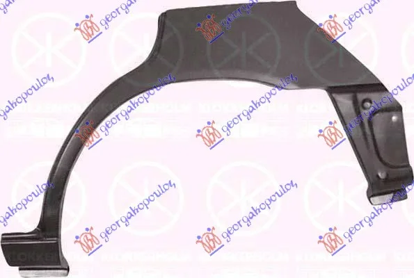 Rub – Toyota Corolla Sdn-S.W. 92-96 (levi)