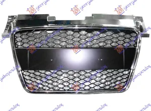 Pvc Maska Hrom/Crna (Rs Look) – Audi TT 06-14
