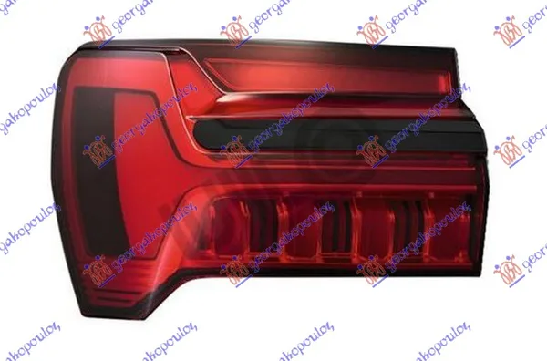 Stop Lampa Spoljasnja Led Dynamic (Crna Lajsna) (Ulo) – Audi A6 18-25 (levi)