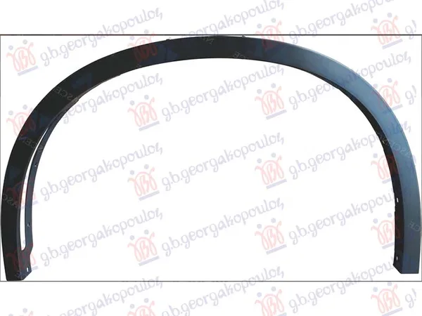 Rub Plasticni Prednjeg Blatobrana (Excellence) – BMW X5 13-18 (levi)
