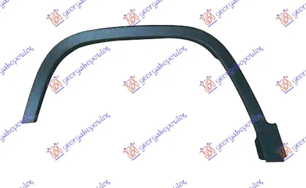Rub Plasticni Prednjeg Blatobrana – Jeep Cherokee 19- (desni)